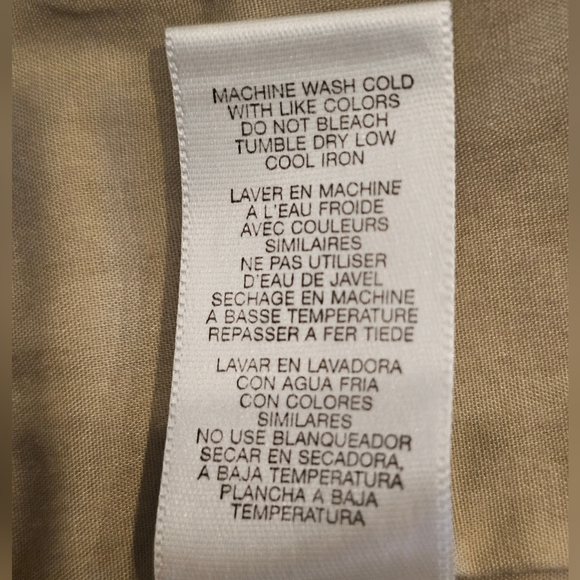 Michael Kors Women Linen Blazer Cardigan 8 Petite Army Khaki Green - Picture 5 of 6